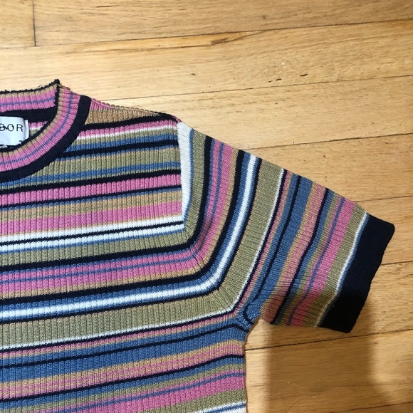 Stripped knit top - Picture 3 of 4